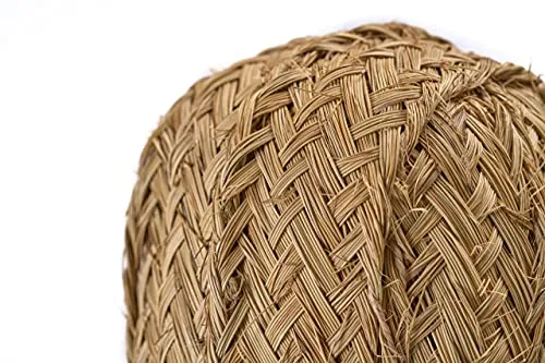 Cactus de Esparto pleita tressée à la main – Figurine de décoration pour tout intérieur ou extérieur, fabriquée en Espagne (145)