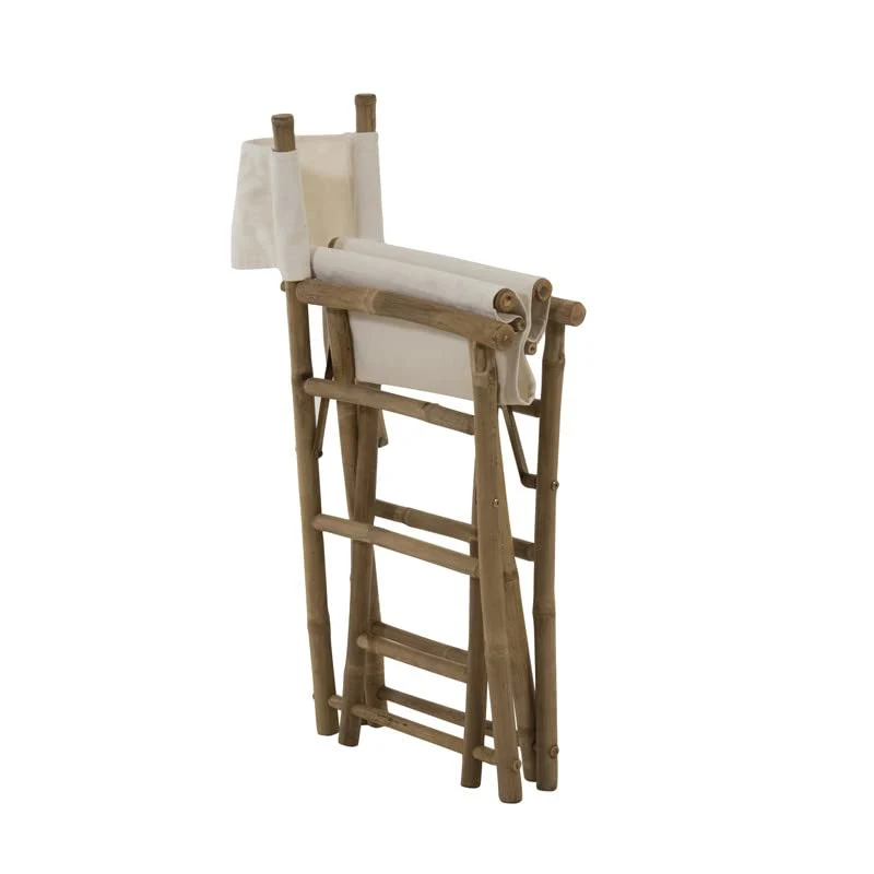 Duo de Chaises Pliables en Bambou - LIAVO - L 58 x l 44 x H 88 - Neuf