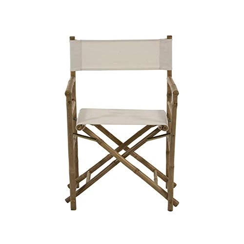 Duo de Chaises Pliables en Bambou - LIAVO - L 58 x l 44 x H 88 - Neuf