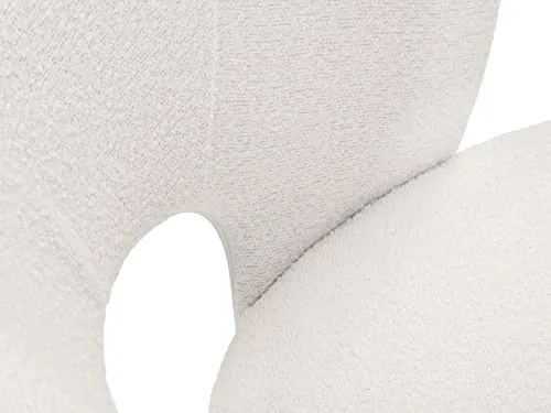 Set De 2 Chaises Boucle, Elpis, 1 Place, Beige, 55x56x80