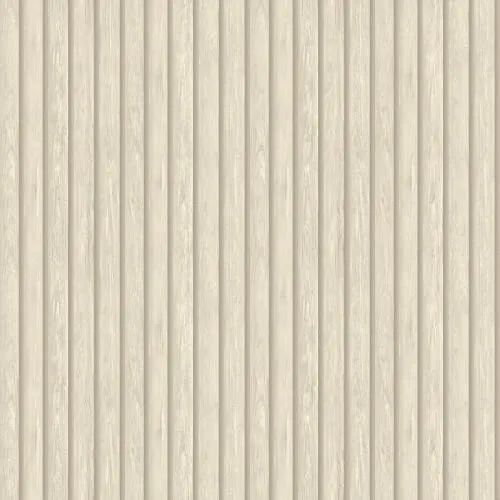 Papier peint à lattes de bois Natural Holden 13131 - Beige