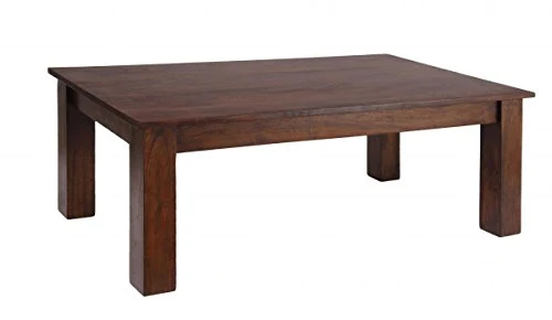 Carnival Table basse en acacia massif foncé 1100 x 600 x 400 cm