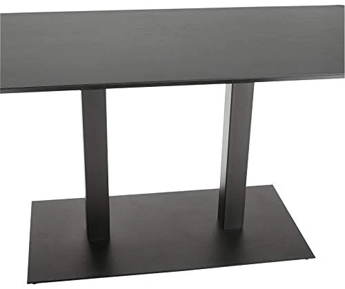 Générique Table à Diner Design JAKADI Black 70x150x75 cm