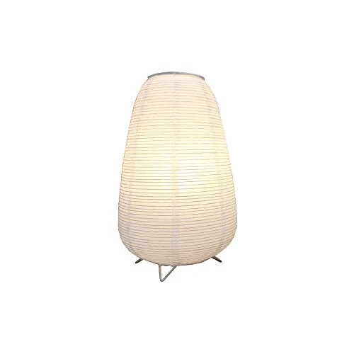 J.SUNUN Lampe de table, lampe de chevet de chambre à coucher de style japonais, petite lampe de table, lampe d’alimentation chaude, lampe créative, lampe de papier de riz, lumière ambiante douce