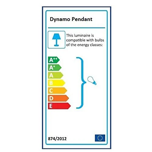 MINI DYNAMO-Suspension Métal Ø16cm bleu denim mat Super Living