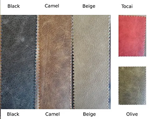 Trama Toscana Chesterfield Canapé 3 places en cuir véritable de haute qualité