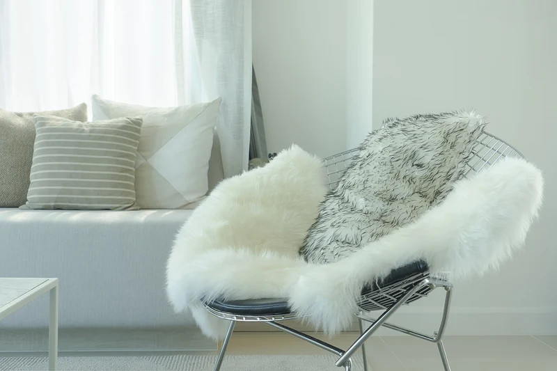 Vaukura Chaise BERTOIA Diamond - Chaise Design métallique (Plusieurs Couleurs)