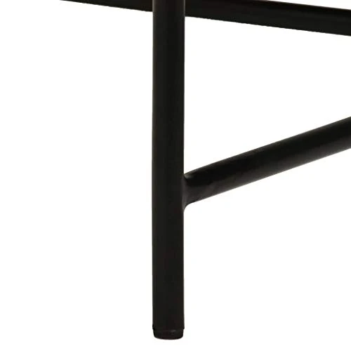 vidaXL 2X Tables MDF Recouvert de Laiton Table d'Appoint Table Basse Salon