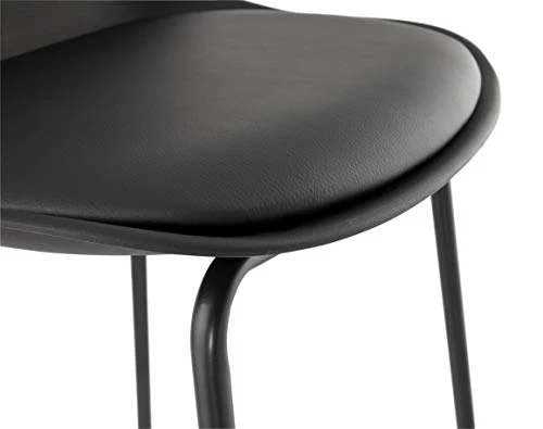 Générique Tabouret de Bar Design ESCAL Mini Black 41,5x42x86,5 cm