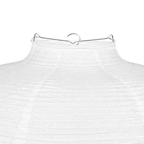 LUM&CO 95898 Abat-Jour Suspendu en Forme de Nuage, Carton, Blanc, M
