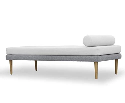 Marque Amazon - Movian Afsan - Lit de jour, 188 x 85 x 60 cm, Gris foncé/gris clair