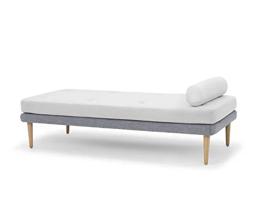 Marque Amazon - Movian Afsan - Lit de jour, 188 x 85 x 60 cm, Gris foncé/gris clair