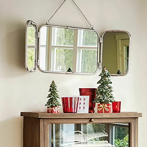 Loberon Miroir Kacey - Laiton, Verre de Miroir - H/L/P env. 29/79 / 1.5 cm