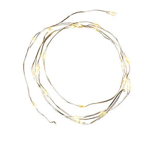Lights4fun Lanterne Marocaine Artisanale de 48cm avec 50 Micro LED