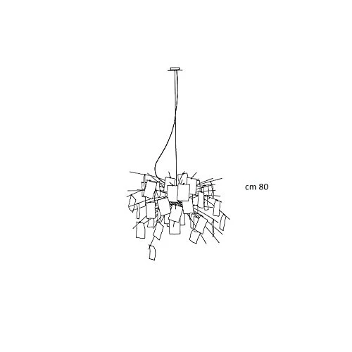 Lustre suspension Ingo Maurer ZETTEL'Z 6