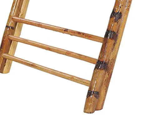 Beliani - Lot de 4 Chaises Pliantes - Trentor - en Bambou et Rotin, Marron