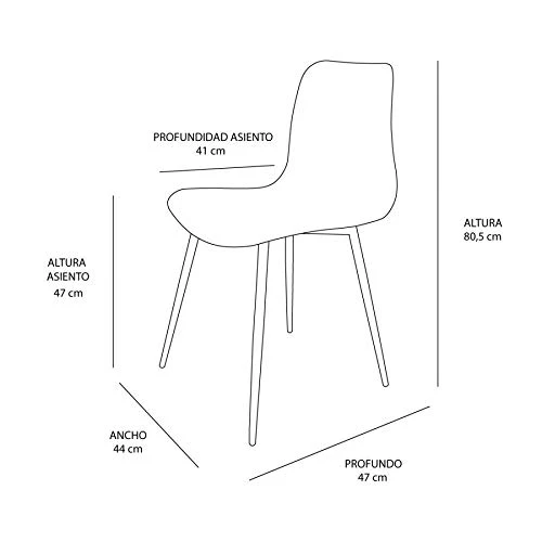 HOME DESIGN Ventemeublesonline Chaise LEBAH