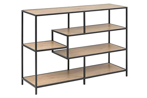 Marque Amazon - Movian Martin - Bibliothèque, 35 x 114 x 78 cm (longueur x largeur x hauteur), Finition chêne