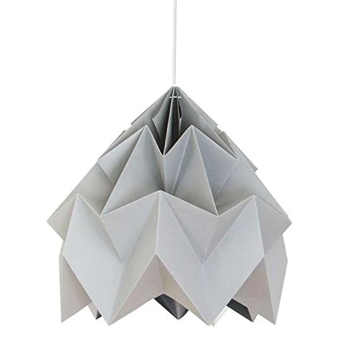 MOTH - Suspension XL Papier Gris Ø40cm - Suspension Snowpuppe designé par Studio Snowpuppe