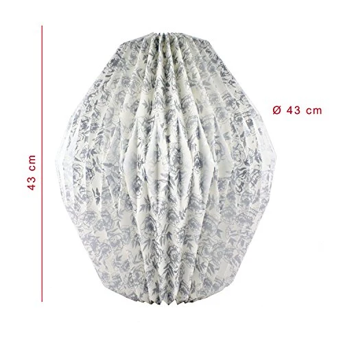 'Lampe suspension Lampe de sol Designer "Lisbeth Dahl Store plissé Look un bouton marche/arrêt