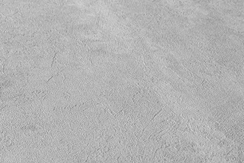 Papier peint effet béton ciré | Papier peint style industriel intissé | Papier peint gris moyen 37412-2 | Papier peint moderne cuisine & séjour