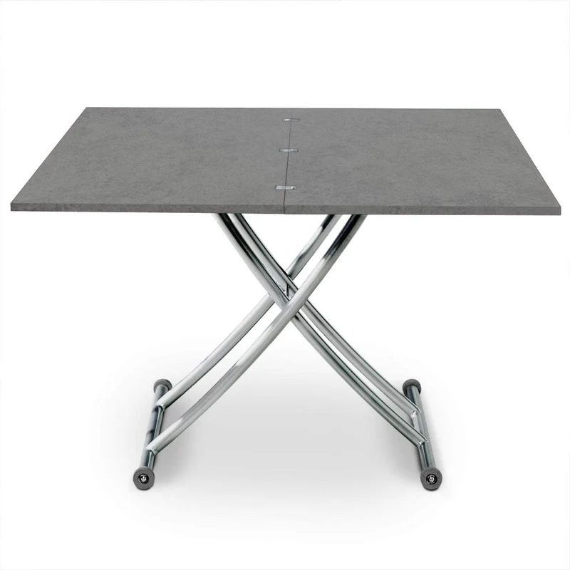 INTENSEDECO Table Basse relevable Philadelphia Effet béton