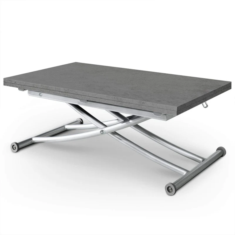 INTENSEDECO Table Basse relevable Philadelphia Effet béton