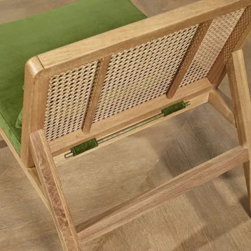 Robin des bois - Fauteuil en cannage, LALALA, Chêne Clair