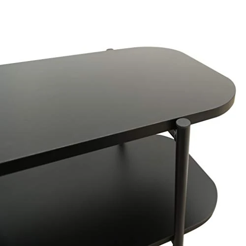 Marque Amazon - Movian Kyyvesi Meuble TV, 120 x 40 x 45 cm, Noir
