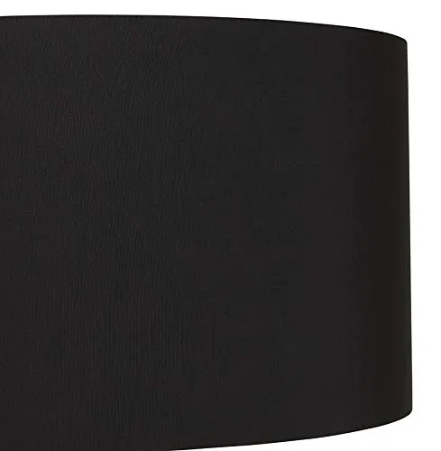 Lampe à poser design 'SPRING MINI' avec abat-jour et trépied noir