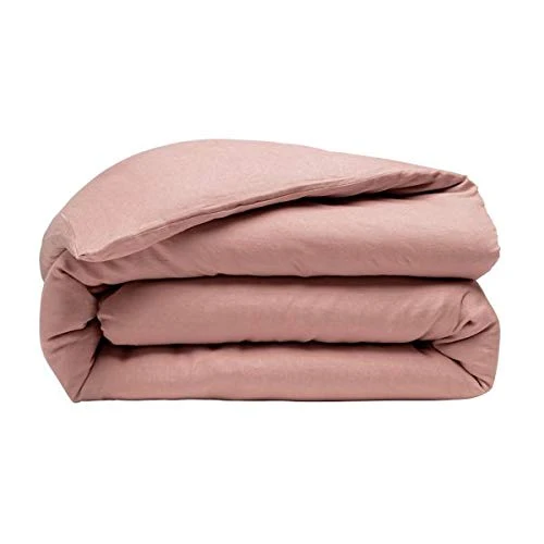Housse de Couette 100% Lin (Rose Nude, 240 x 220 cm)