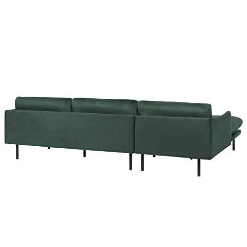Beliani - Canapé d'angle - Vinterbo - Velours, Vert