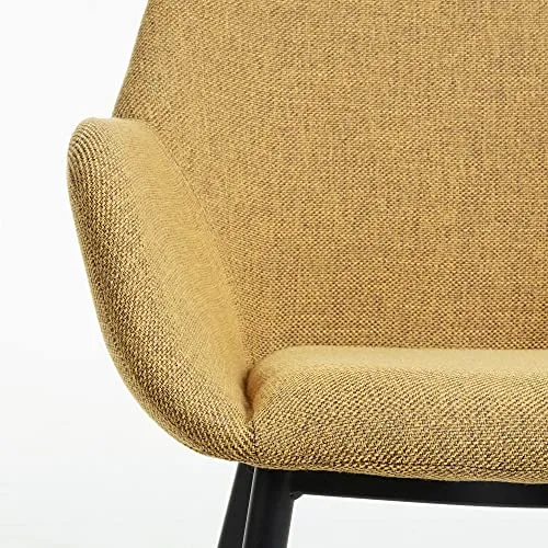 Kave Home - Chaise Konna Moutarde