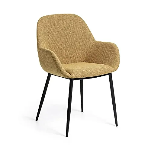 Kave Home - Chaise Konna Moutarde