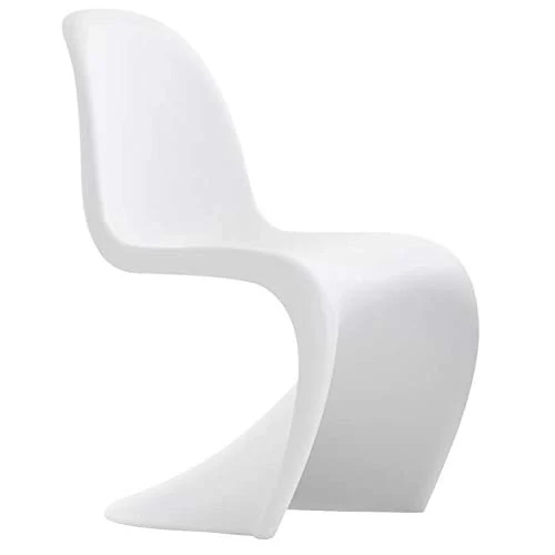GIOVANNI MARCHESI Lot DE 6 CHAISES Pop Art Blanc, 75x51x148