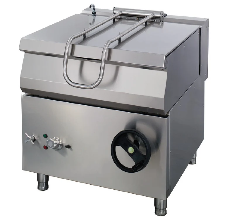Sauteuse basculante - 50 L - profondeur 700 mm - gaz