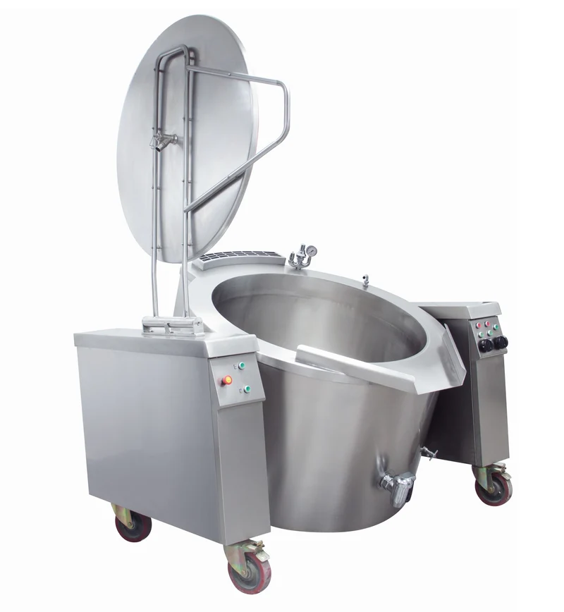 Marmite professionnelle basculante 160 L - chauffage indirect - électrique 400V
