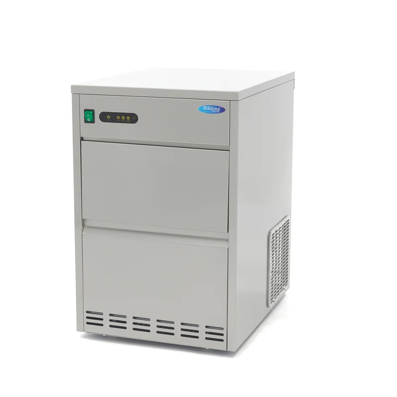 Machine à glaçons M-ICE 45 - 45 kg/jour - glaçons creux - refroidissement par eau