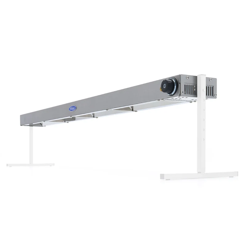 Rampe chauffante professionnel Maxima - 152 cm - adaptée à une installation au plafond et en pose libre