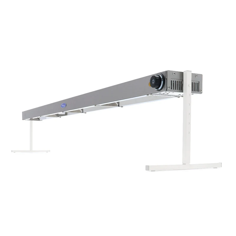 Rampe chauffante professionnel Maxima - 182 cm - adaptée à une installation au plafond et en pose libre