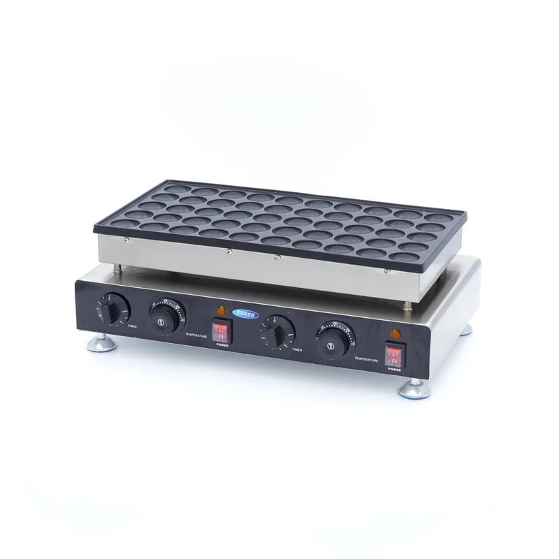 Mini crêpière électrique - 50 pièces - Ø4,3 cm