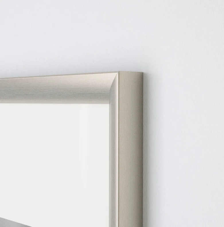 SILVERHÖJDEN Frame, silver-colour, 30x40 cm