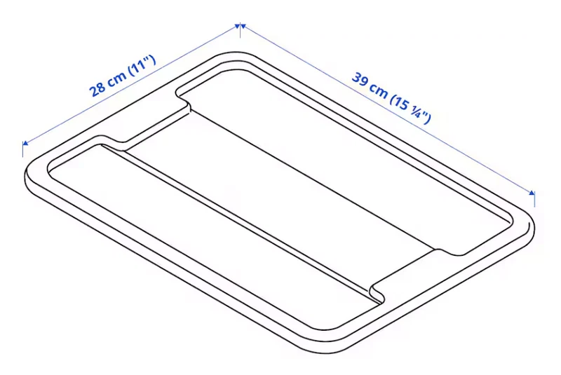 SAMLA Lid for box 11/22 l, transparent