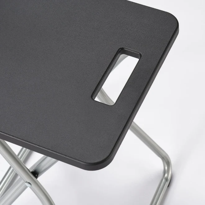 GUNDE folding stool, black