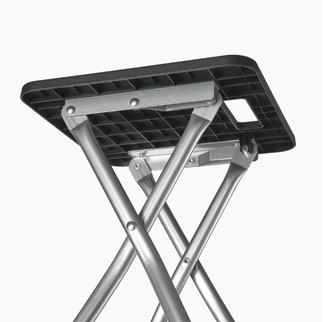 GUNDE folding stool, black