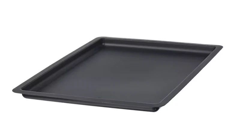 UPPSNOFSAD Storage box with, black, 35x25x14 cm/9 l/UPPSNOFSAD Lid, black, 35x25 cm