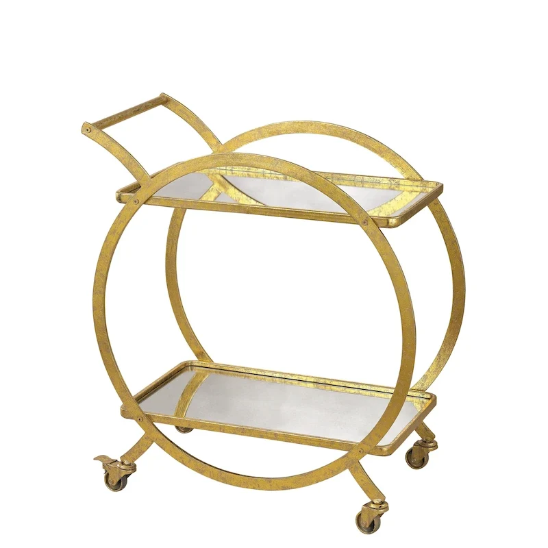 Sterling Ring Bar Cart