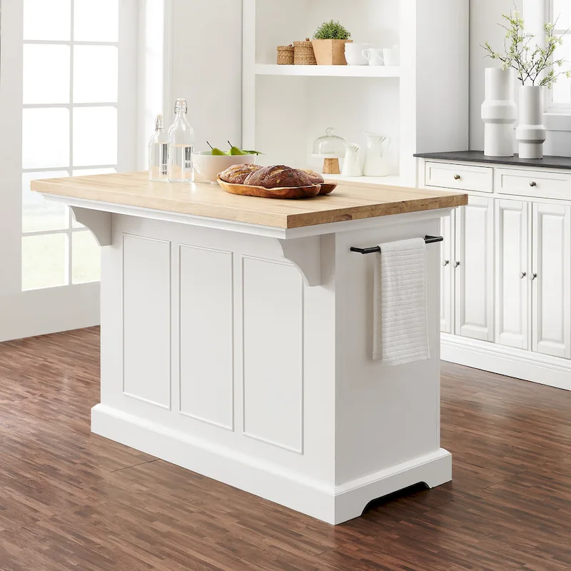 Crosley Julia Wood Top Kitchen Island - 50 W x32 D x 36 H