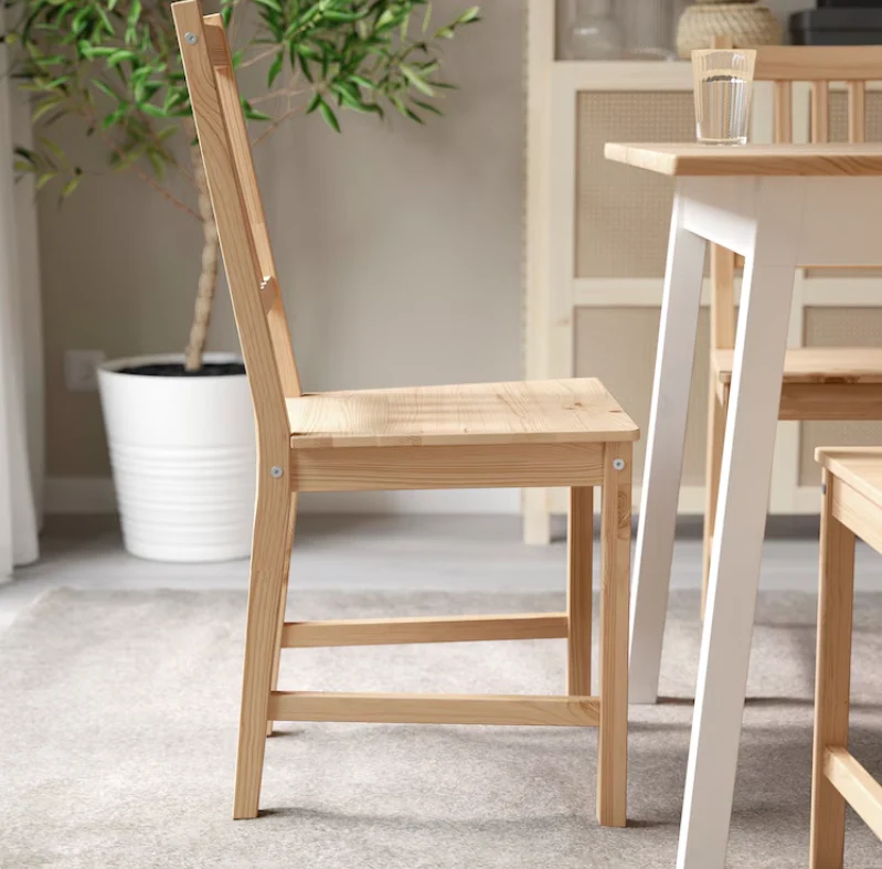 PINNTORP Chair, light brown stained