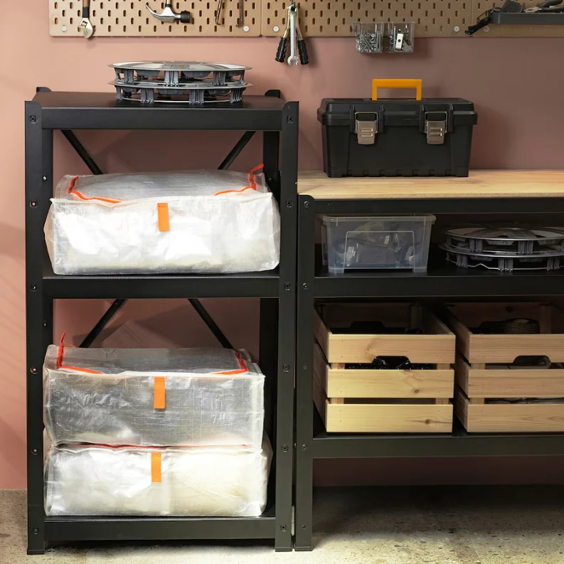 PÄRKLA Storage case, 55x49x19 cm